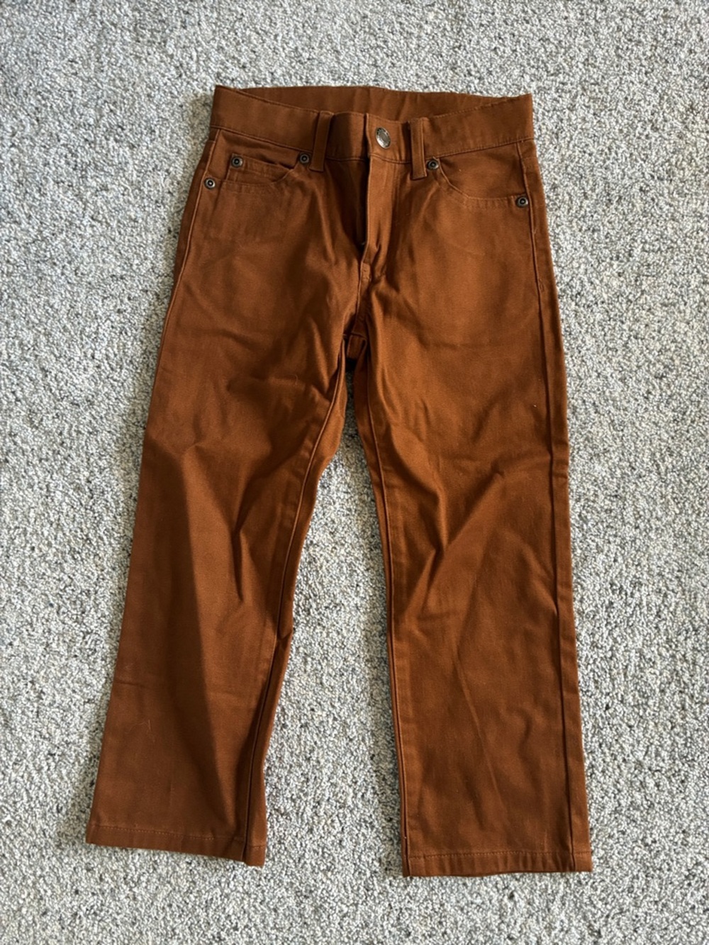 Janie and Jack Brown Straight Leg Pants